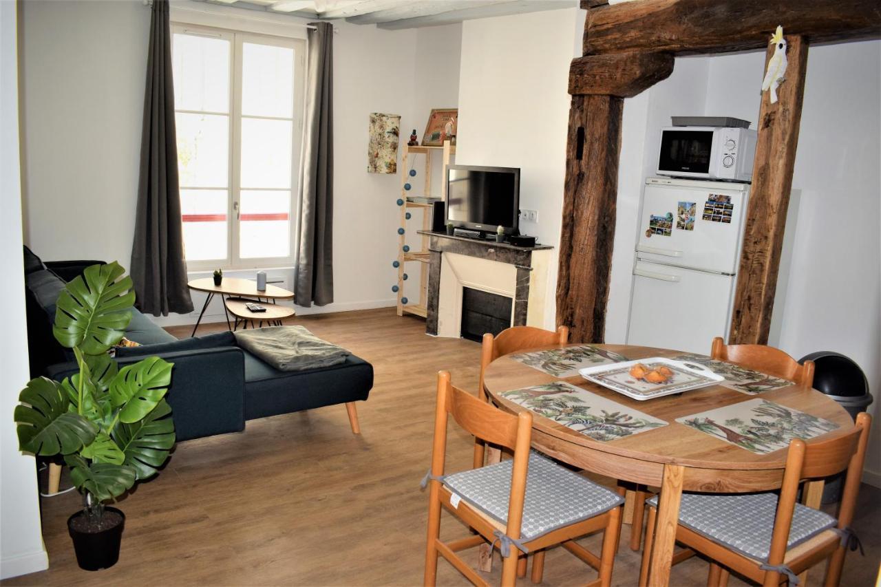 Gite Le Nid Des Zoo Zio, 5Mn Beauval, Appartement Terrasse Centre-Ville Saint-Aignan  Exterior foto
